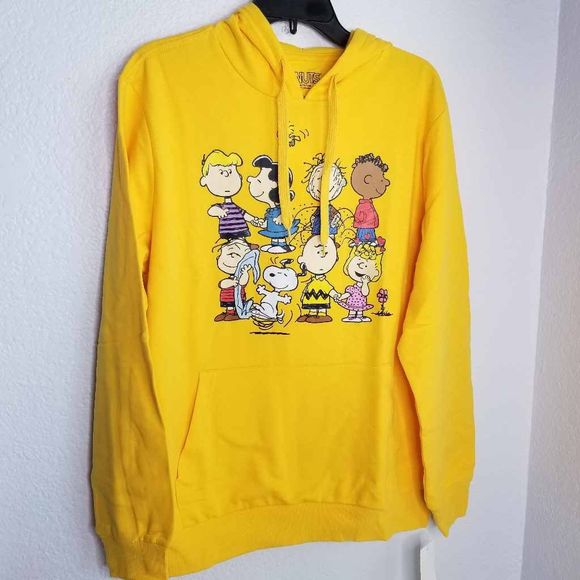 Peanuts Shirts Peanuts Hoodie Pullover Sz L Mens New Nwt Poshmark